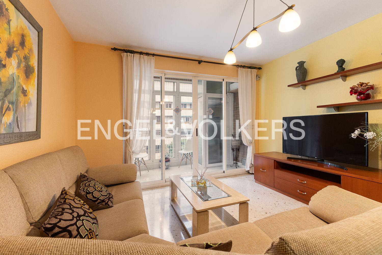 Sala de estar de Apartamento en venta en  Valencia Capital con Calefacción