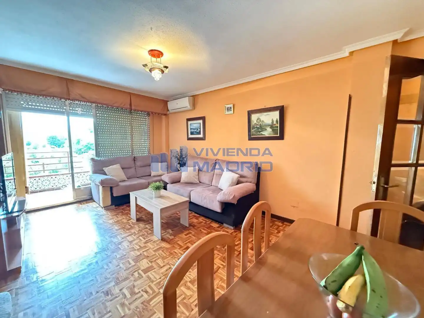 Wohnzimmer von Wohnung zum Verkauf in Móstoles mit Klimaanlage, Terrasse und Abstellraum