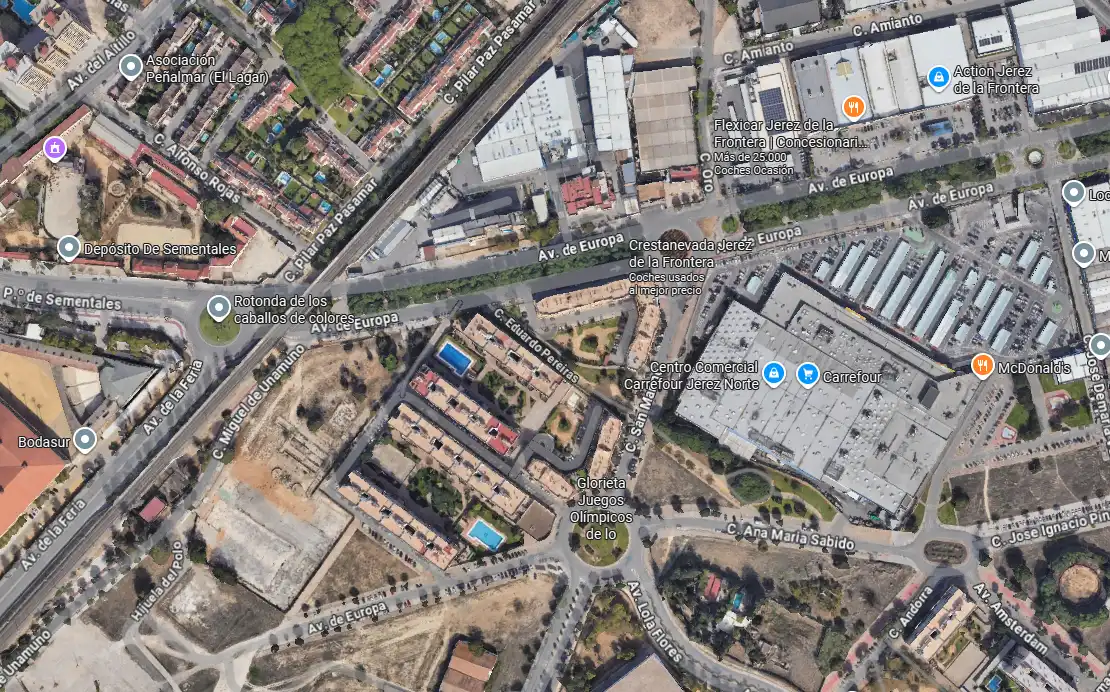 Vista exterior de Garaje en venta en Jerez de la Frontera