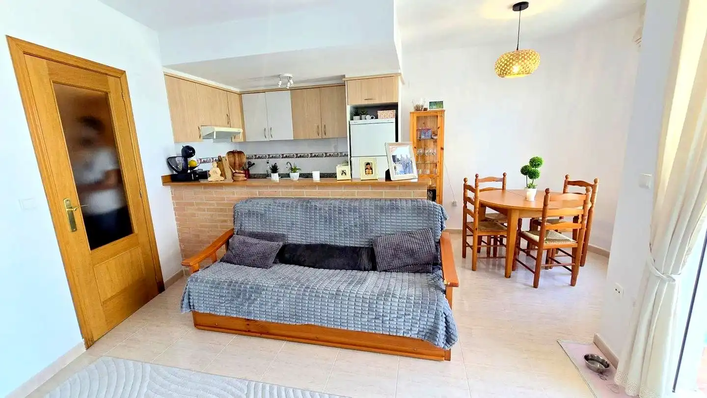 Wohnzimmer von Maisonette zum Verkauf in Gandia mit Klimaanlage, Terrasse und Abstellraum
