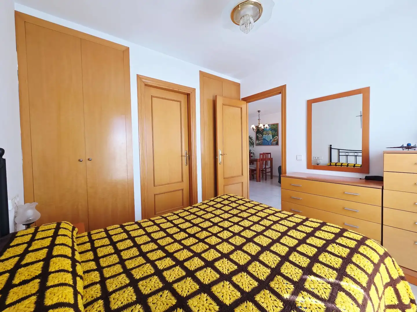 Bedroom of Flat for sale in Calafell  with Air Conditioner, Heating and Storage room