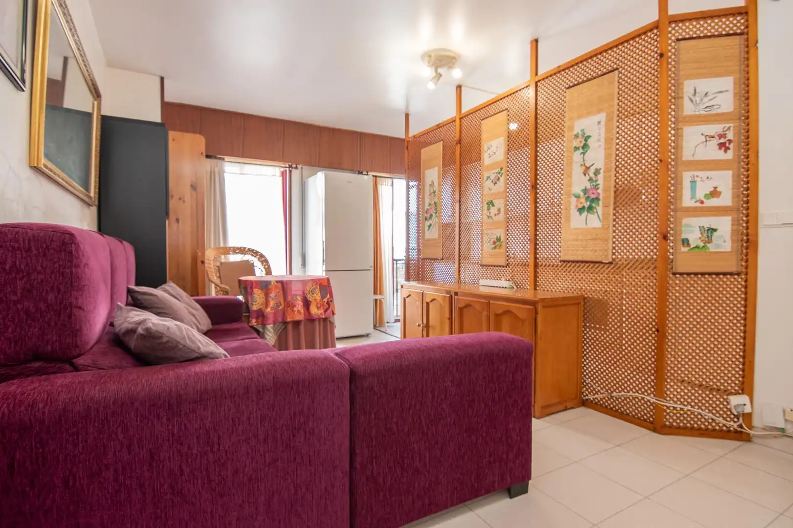 Living room of Flat for sale in Ares  with Storage room and Furnished