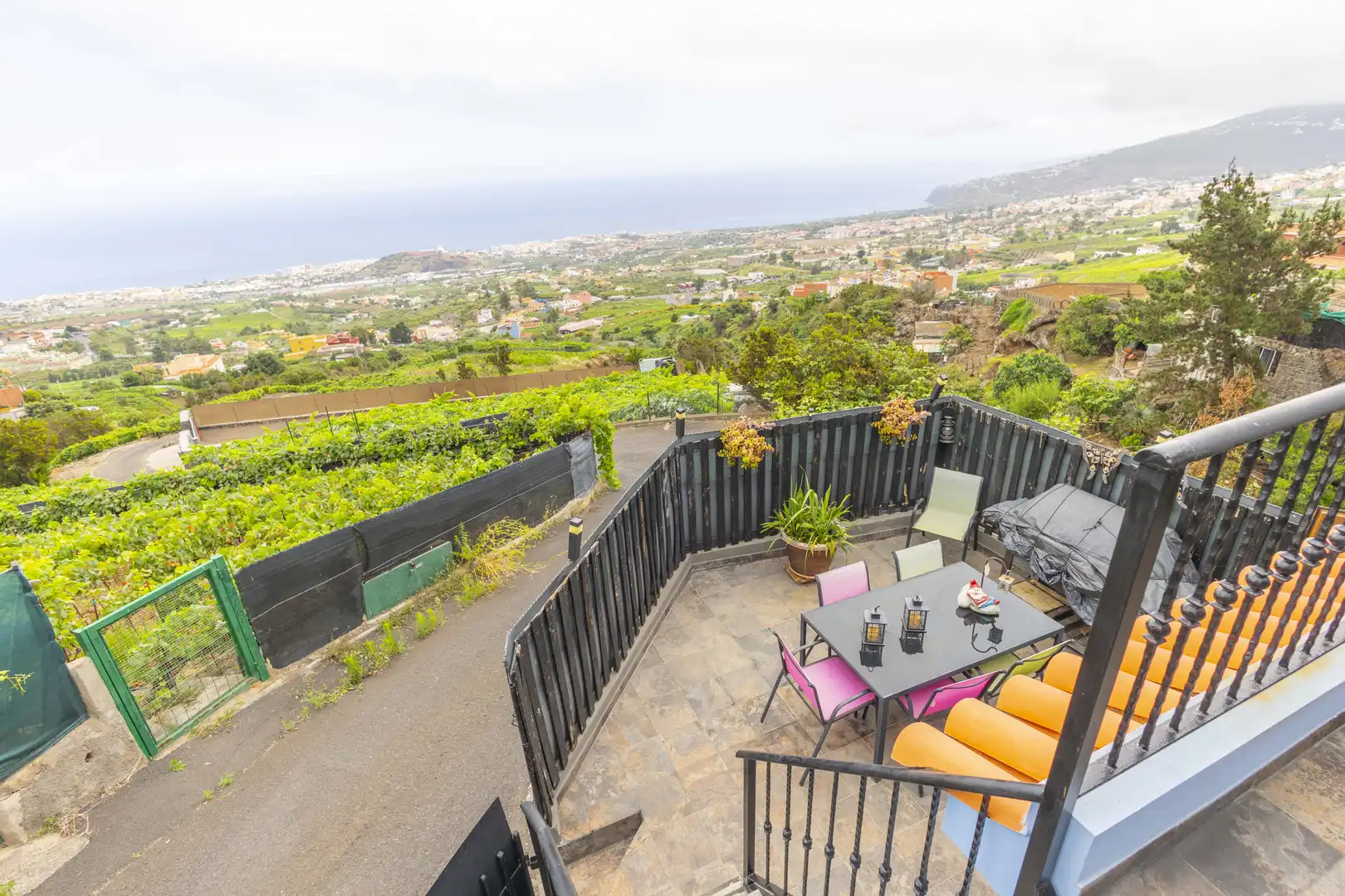 Terraza de Finca rústica en venta en La Orotava con Jardín privado, Terraza y Trastero