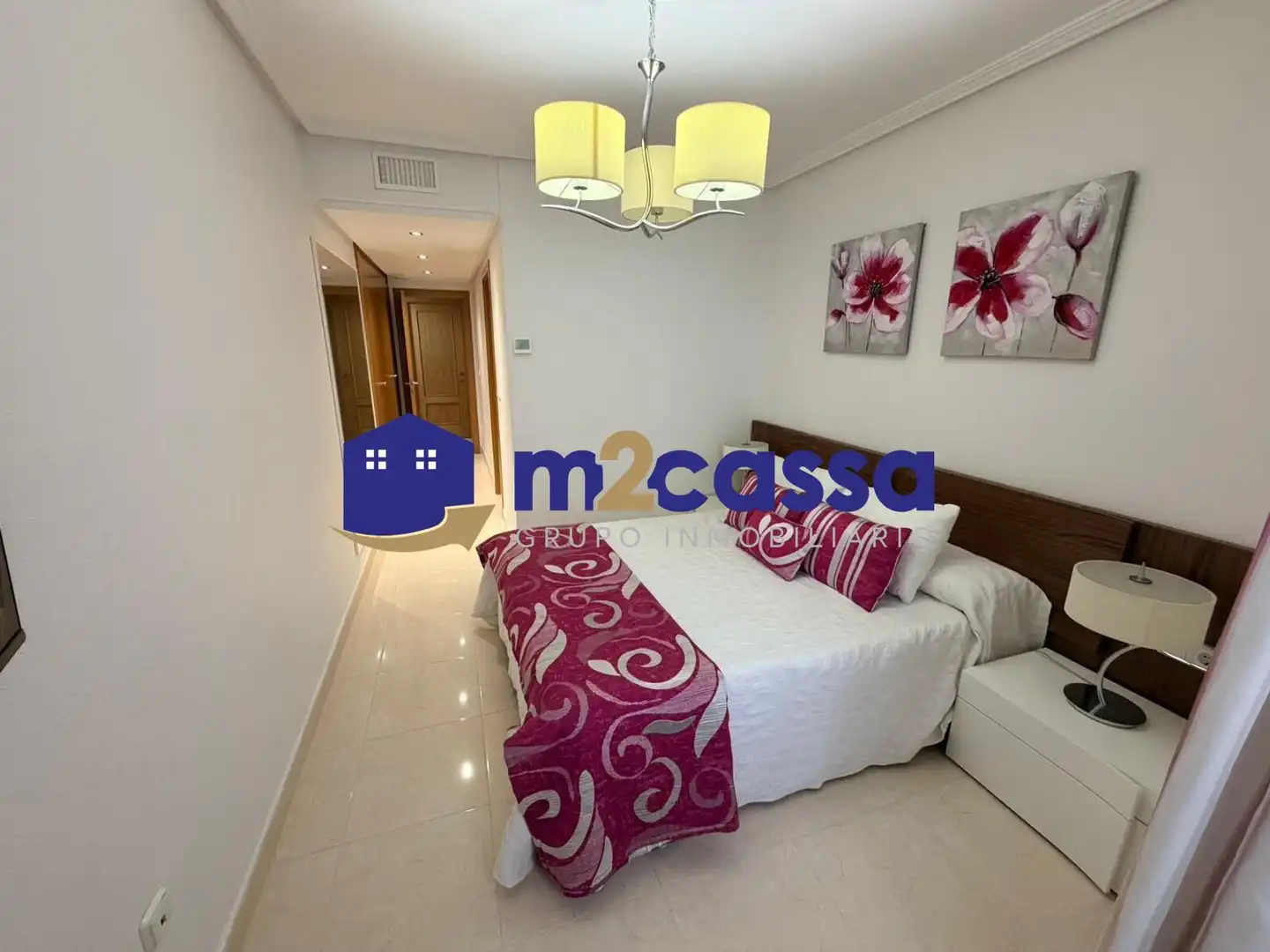 Bedroom of Flat for sale in Lorca  with Air Conditioner and Storage room