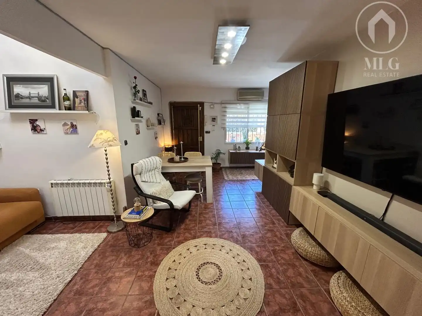 Sala de estar de Casa o chalet en venta en Málaga con Aire acondicionado, Terraza y Trastero