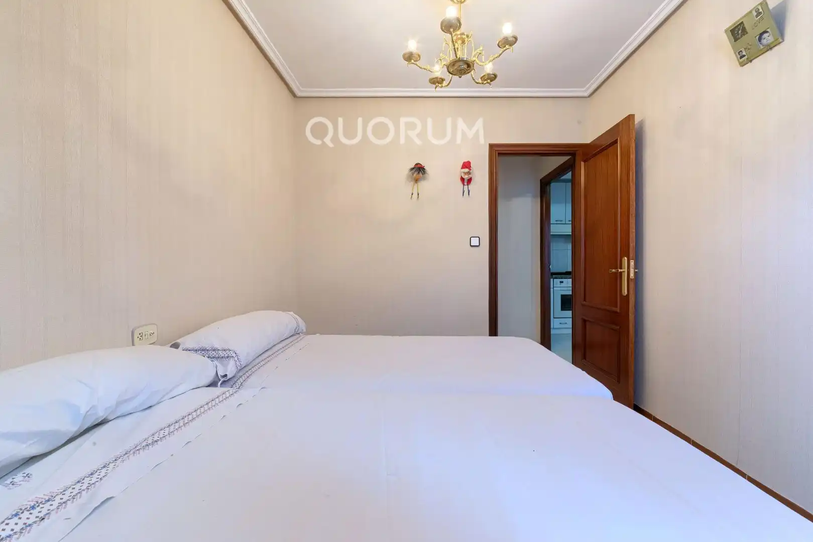 Schlafzimmer von Wohnung zum Verkauf in Basauri  mit Heizung und Balkon