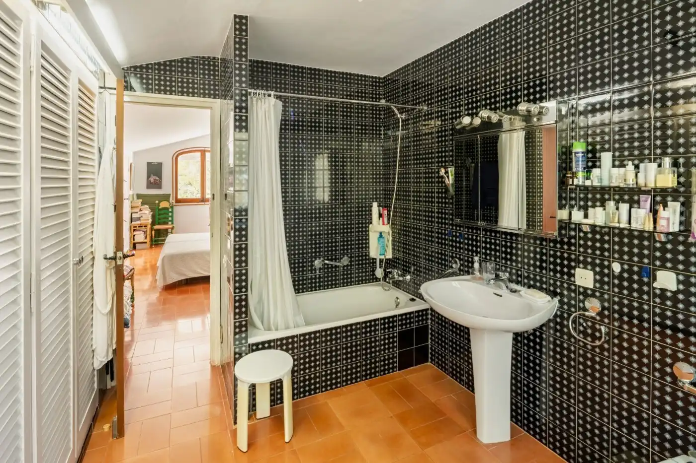 Baño de Casa o chalet en venta en Castell d'Aro, Platja d'Aro i s'Agaró con Aire acondicionado, Jardín privado y Piscina