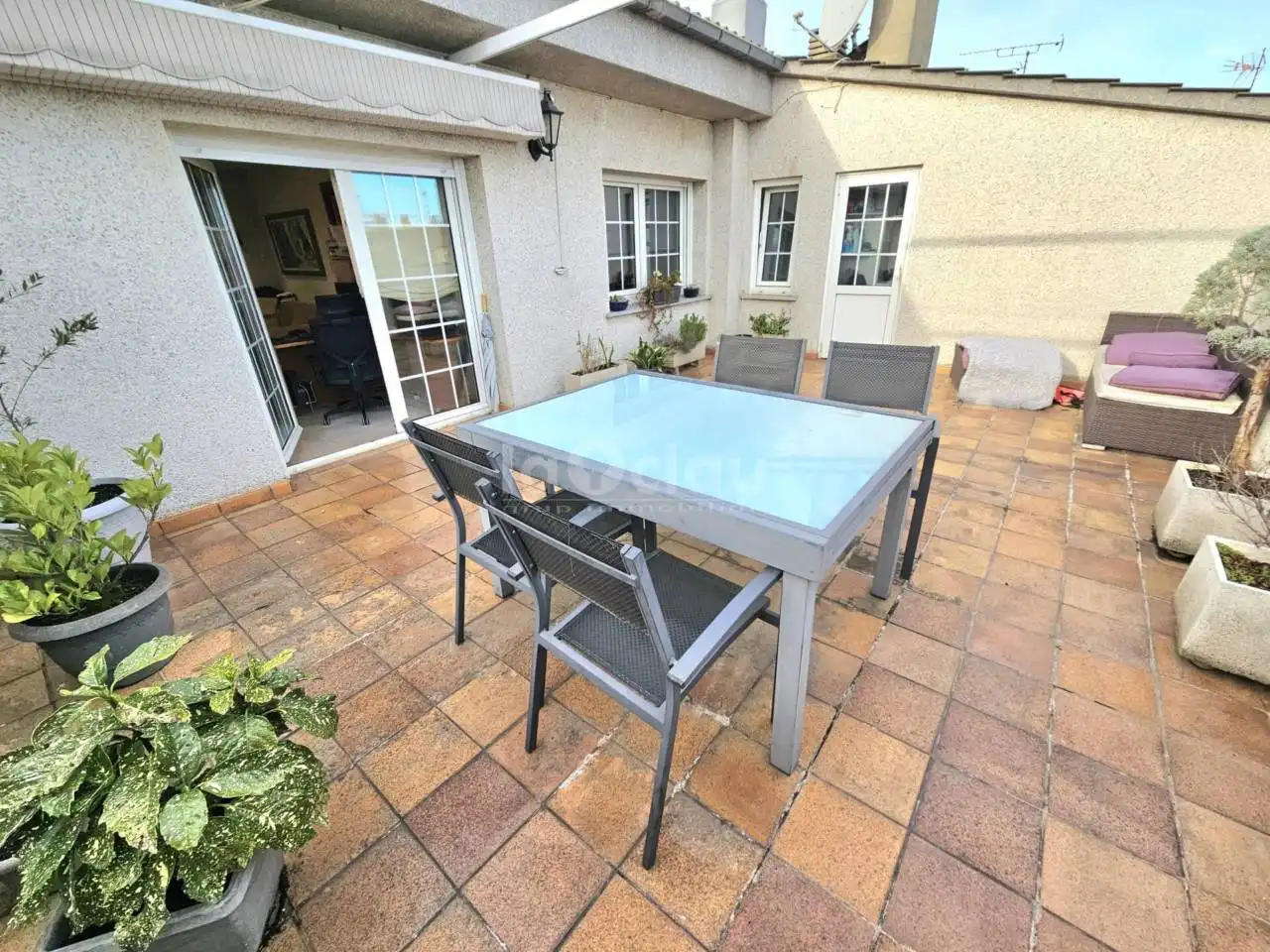Terraza de Casa adosada en venta en Vic con Calefacción y Terraza