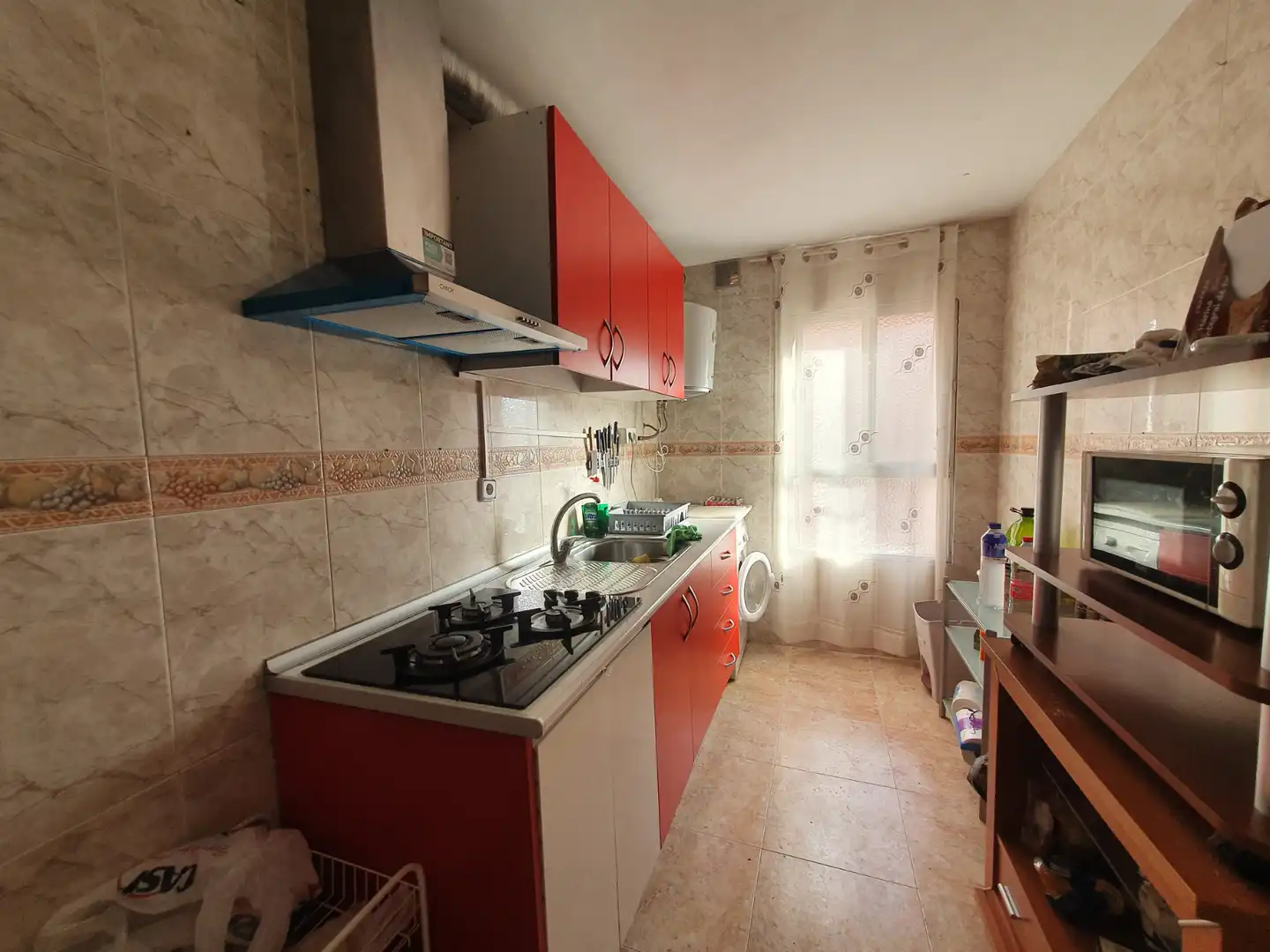 Cocina de Apartamento de alquiler en Granada con Aire acondicionado, Calefacción y Terraza