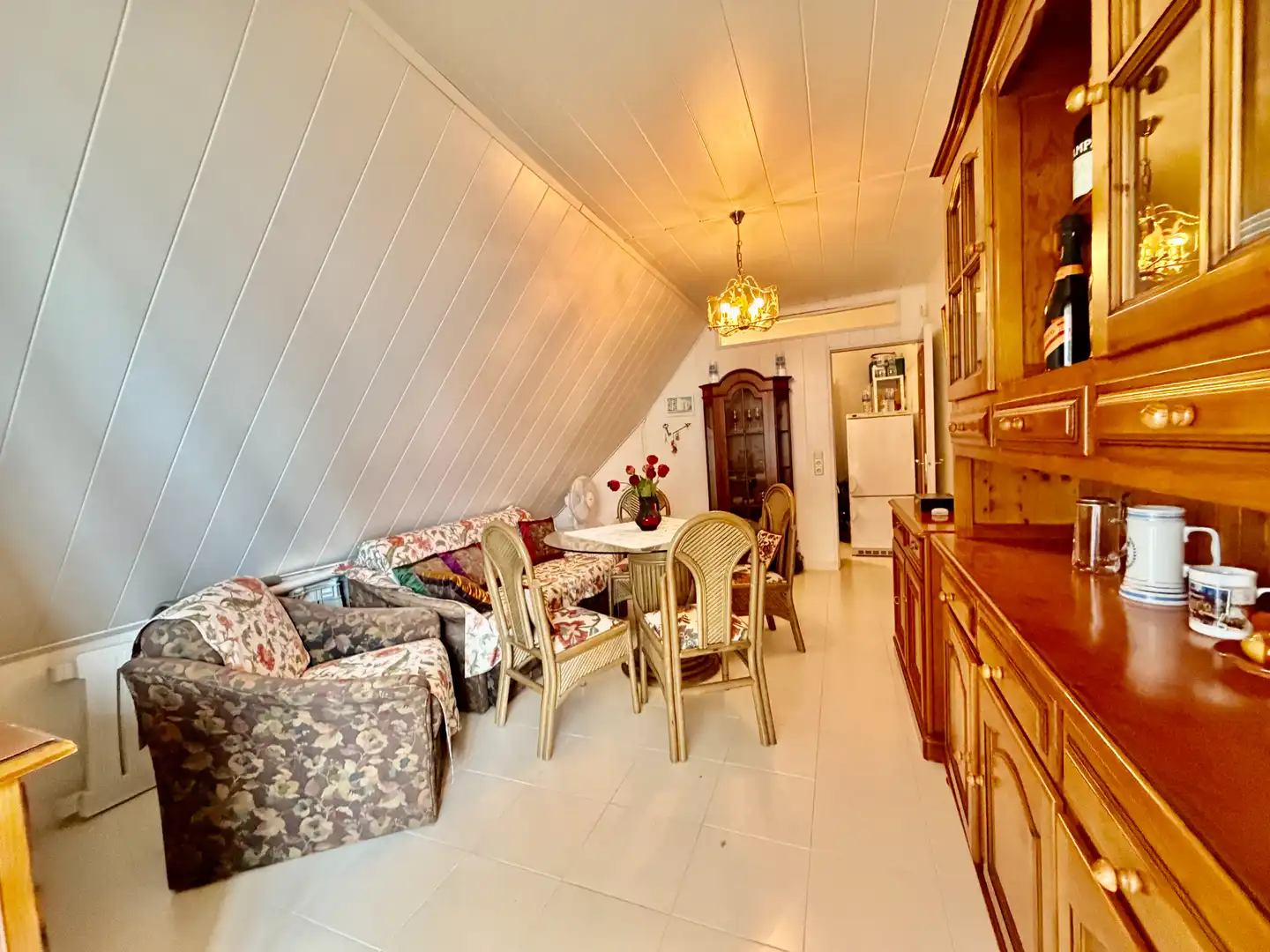Sala de estar de Dúplex en venta en Leganés con Aire acondicionado, Calefacción y Jardín privado