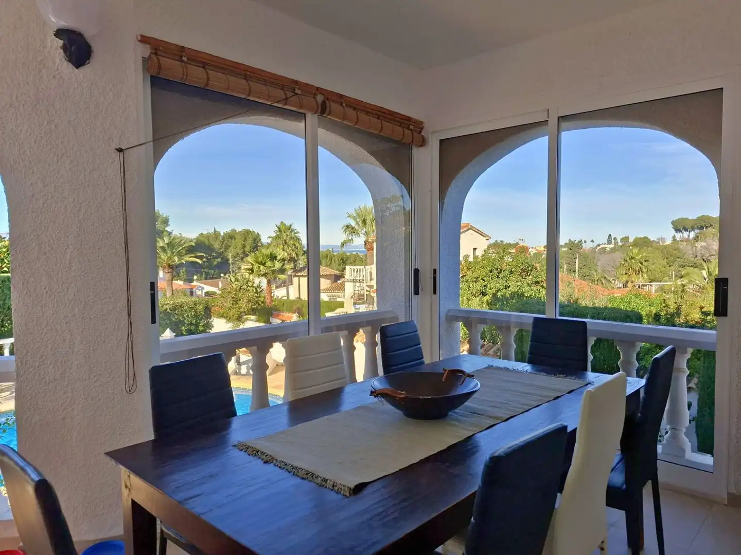Comedor de Casa o chalet en venta en Dénia con Jardín privado, Terraza y Piscina