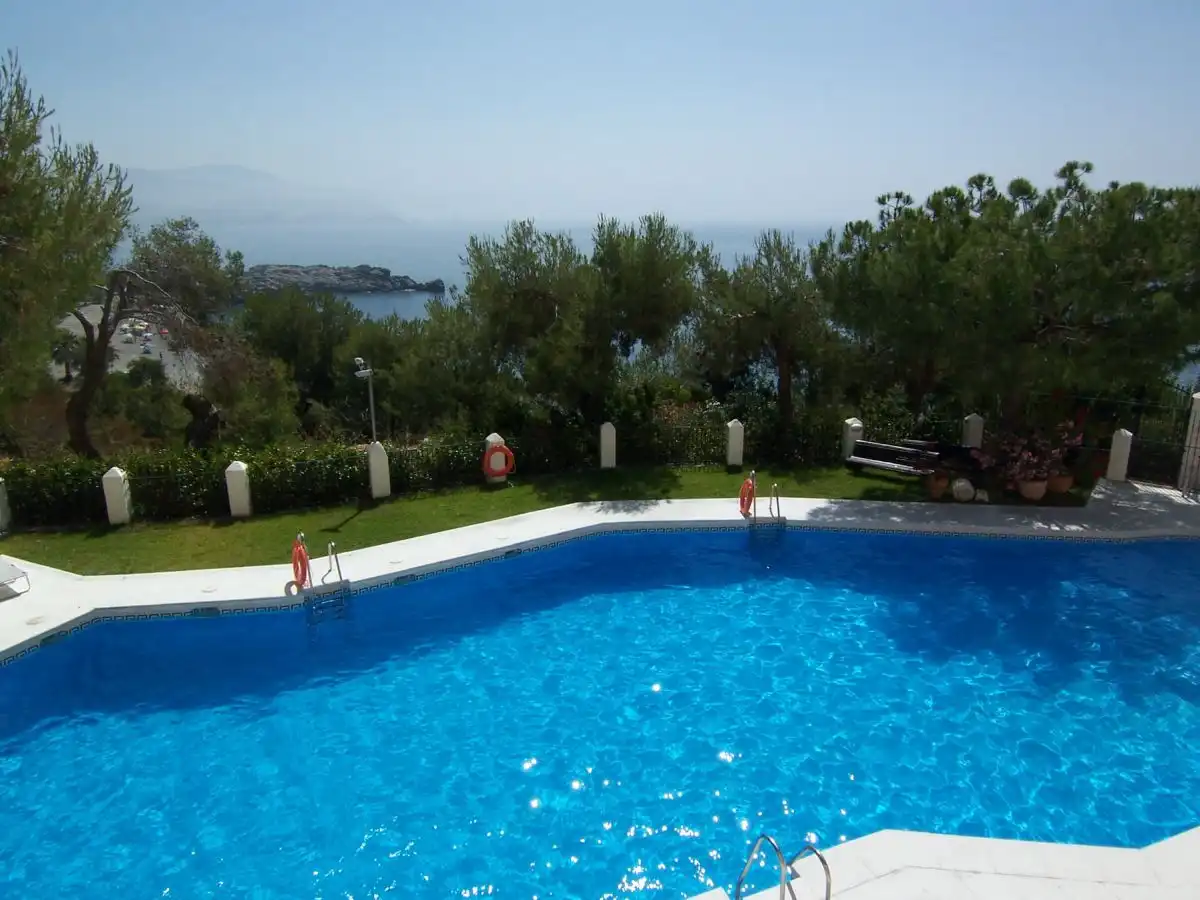 Swimming pool of Apartments for rent in Almuñécar  with Air Conditioner, Heating and Terrace