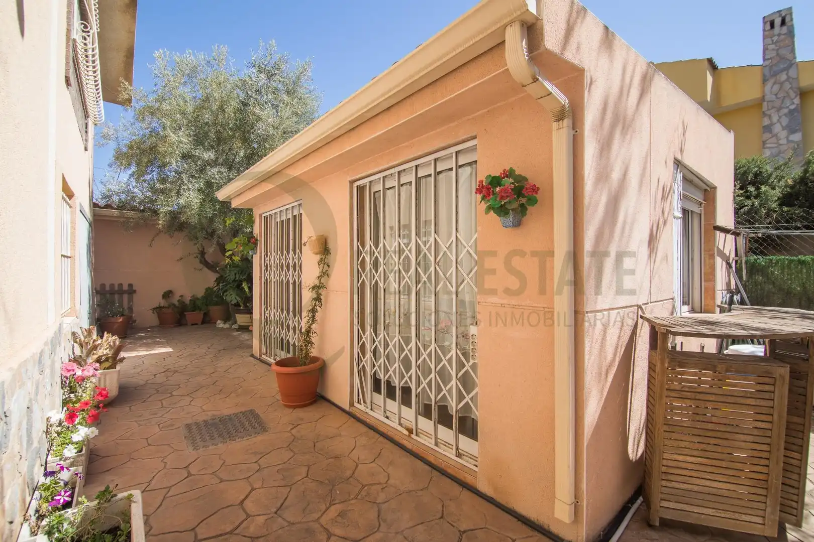 Exterior view of Houses for sale in San Vicente del Raspeig / Sant Vicent del Raspeig  with Heating, Private garden and Terrace