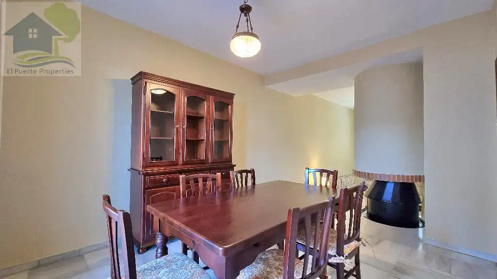 Comedor de Casa o chalet de alquiler en El Puerto de Santa María con Aire acondicionado, Calefacción y Terraza