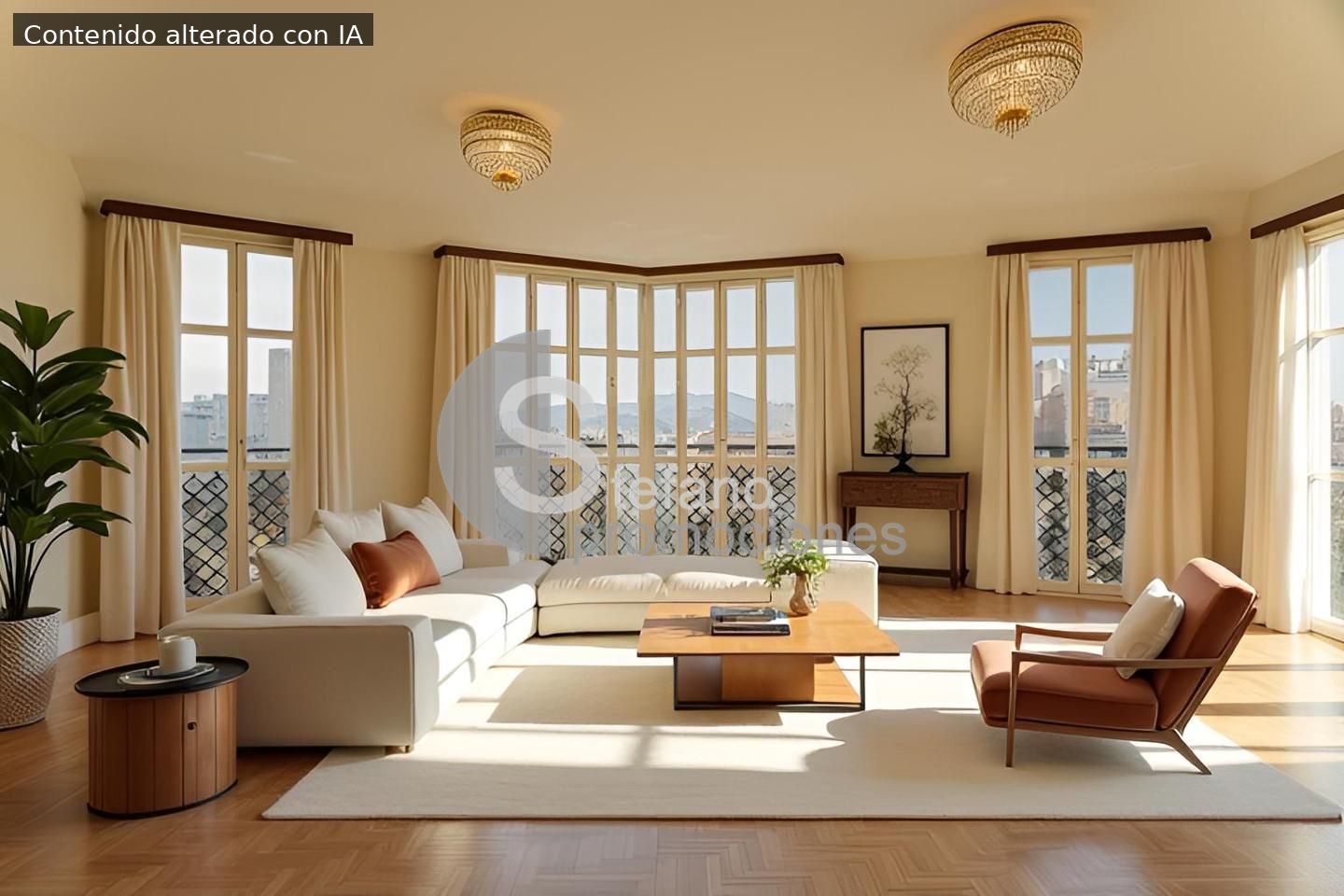 Living room of Flat for sale in Málaga Capital  with Heating
