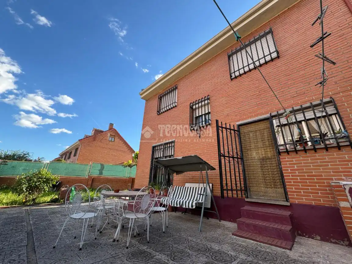 Terrassa de Casa adosada en venda en Getafe amb Aire condicionat i Terrassa