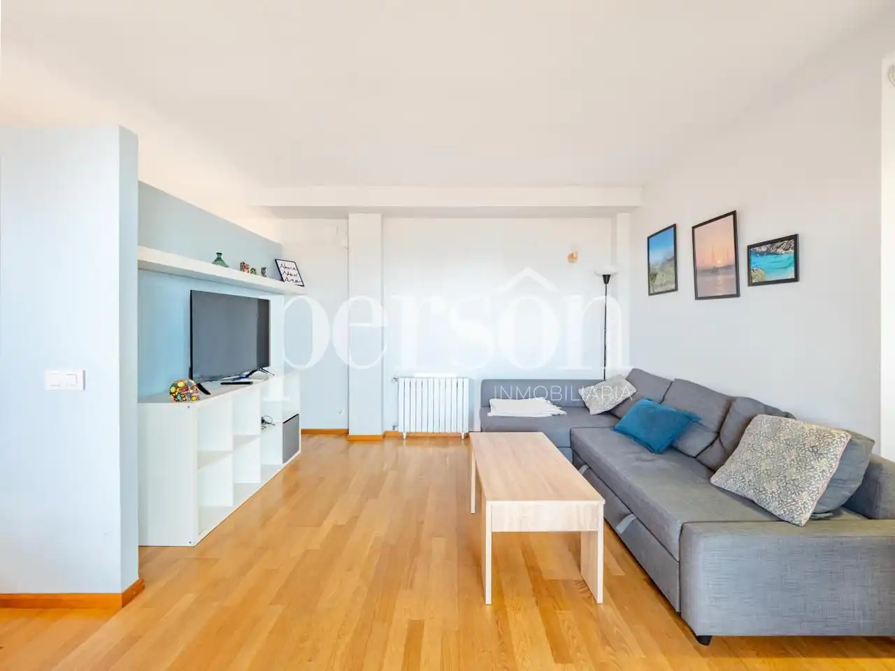 Living room of Flat for sale in Alboraya  with Air Conditioner, Heating and Parquet flooring