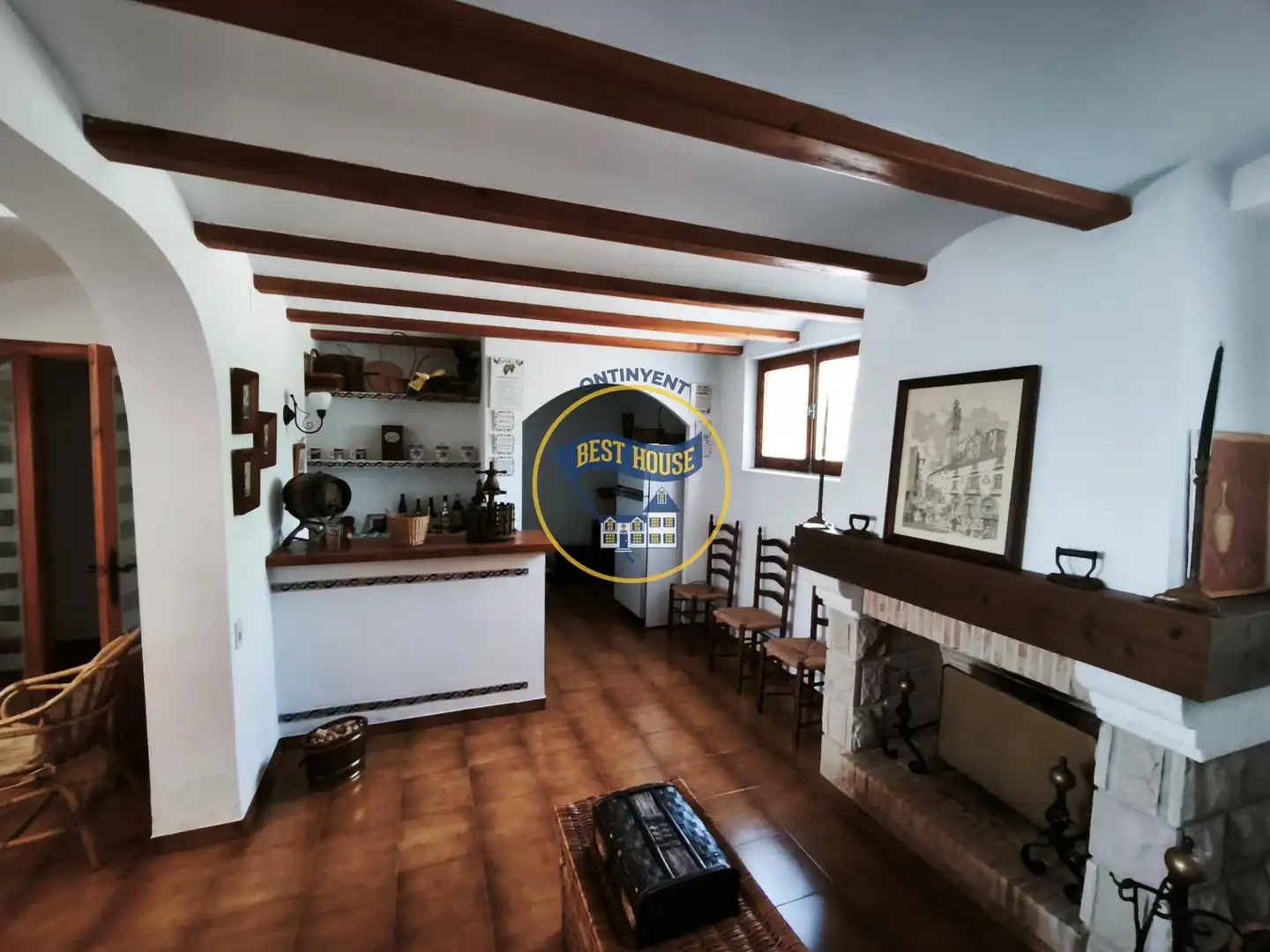 Cocina de Casa o chalet en venta en Ontinyent con Aire acondicionado, Calefacción y Jardín privado