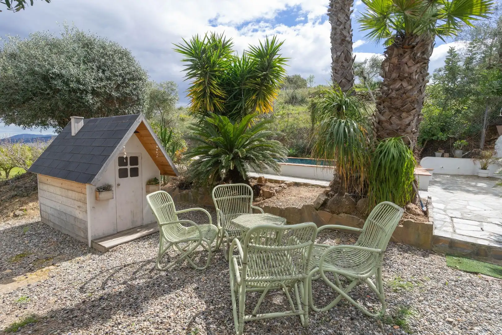 Jardín de Casa o chalet de alquiler en Coín con Jardín privado, Terraza y Trastero