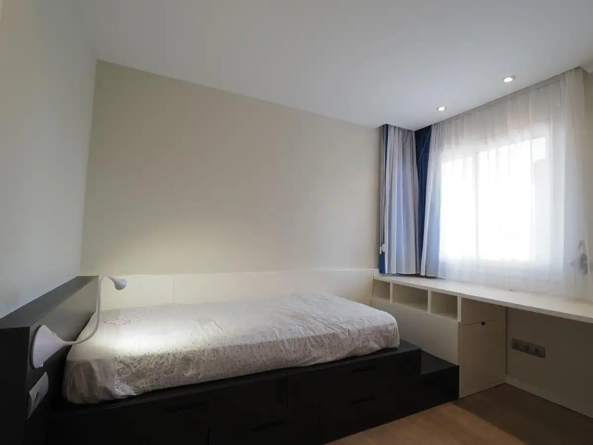 Schlafzimmer von Wohnung zur Miete in Reus mit Klimaanlage, Heizung und Parkett