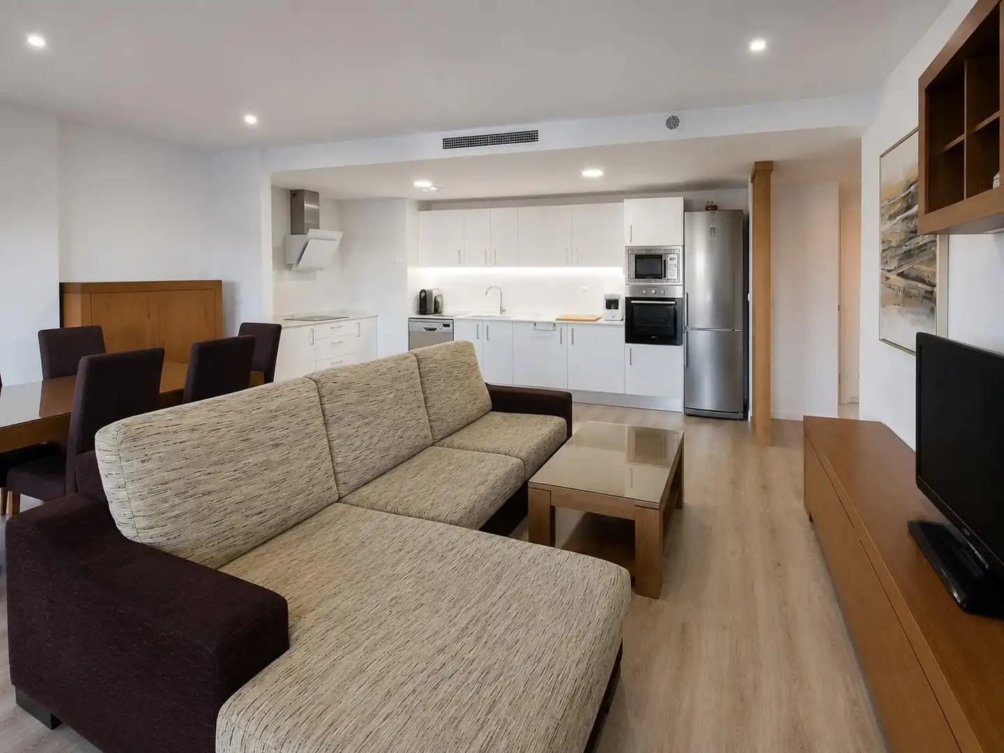 Wohnzimmer von Wohnung zum Verkauf in Xàtiva mit Klimaanlage, Terrasse und Abstellraum