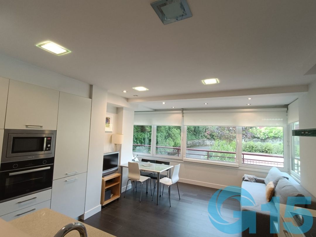 Dining room of Flat to rent in Donostia - San Sebastián   with Air Conditioner, Private garden and Swimming Pool