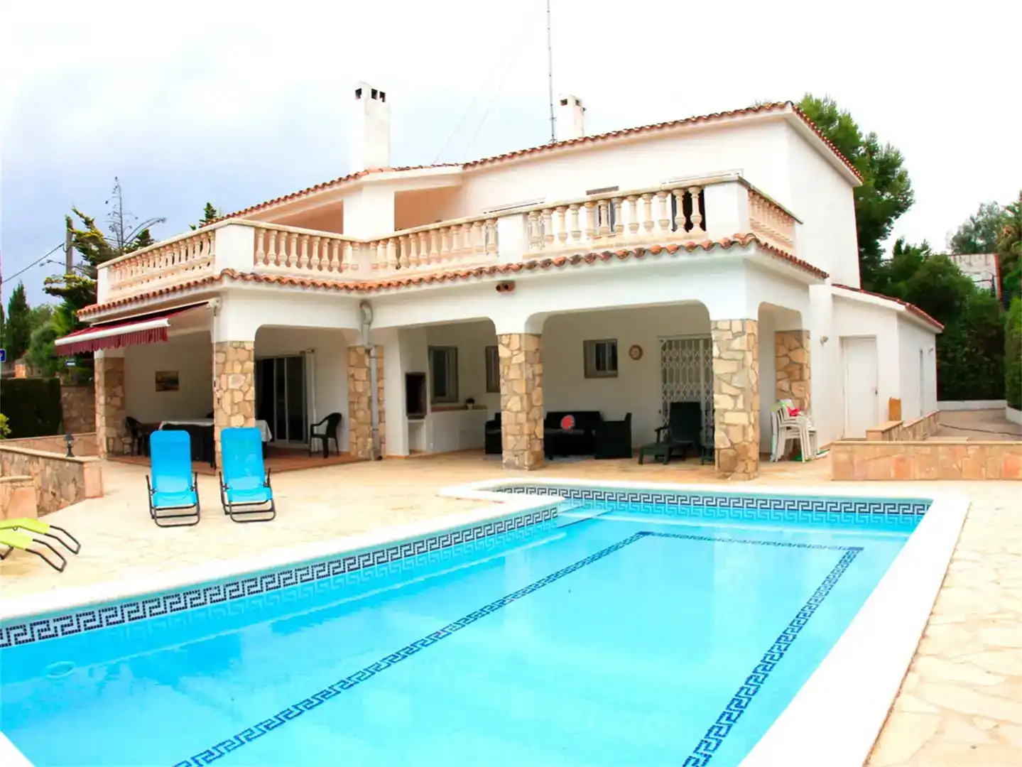 Piscina de Casa o xalet en venda en L'Ametlla de Mar  amb Piscina i Balcó