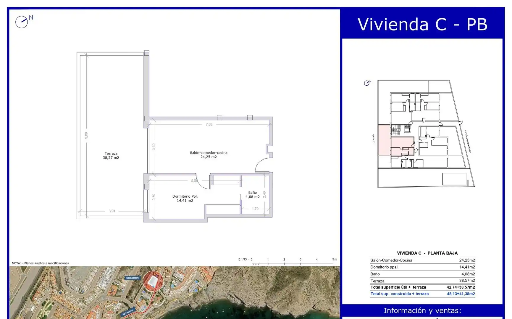 Apartament en venda a El Hornillo