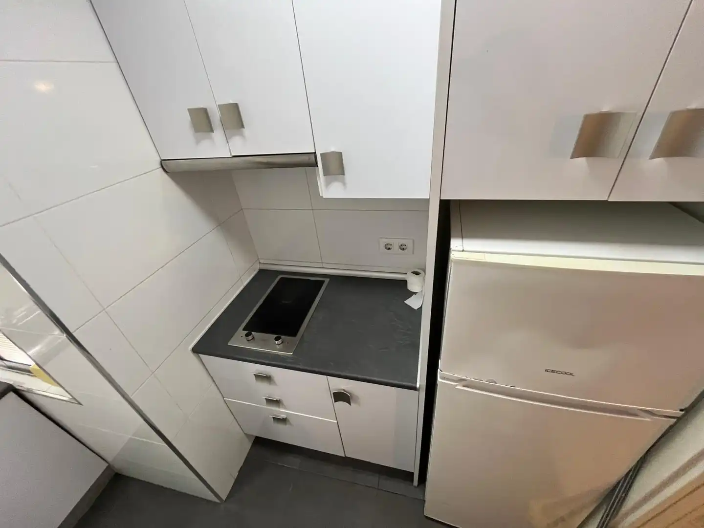 Kitchen of Flat for rent in Sevilla  with Air Conditioner and Furnished