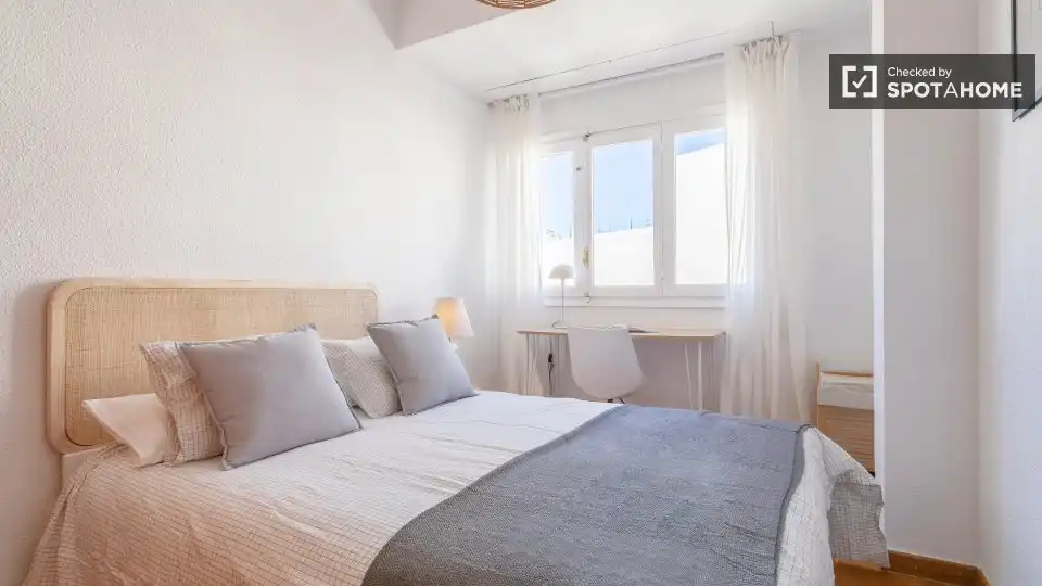 Bedroom of Flat for rent in Alicante / Alacant  with Air Conditioner, Heating and Furnished