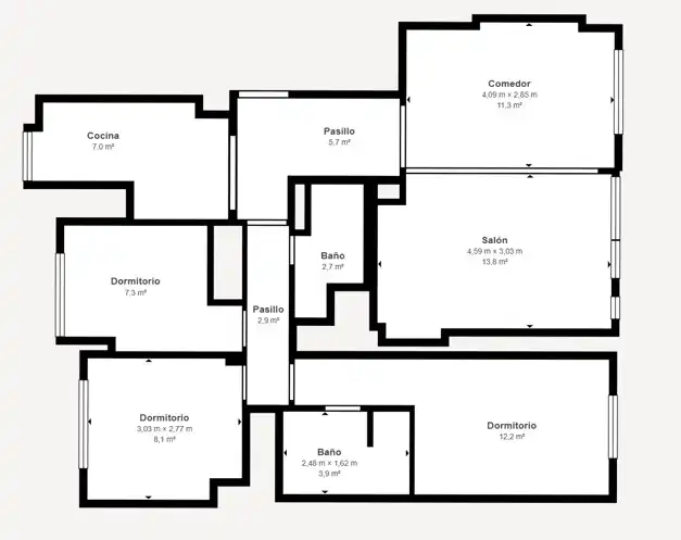 Piso en venta en Parla con Aire acondicionado, Calefacción y Trastero