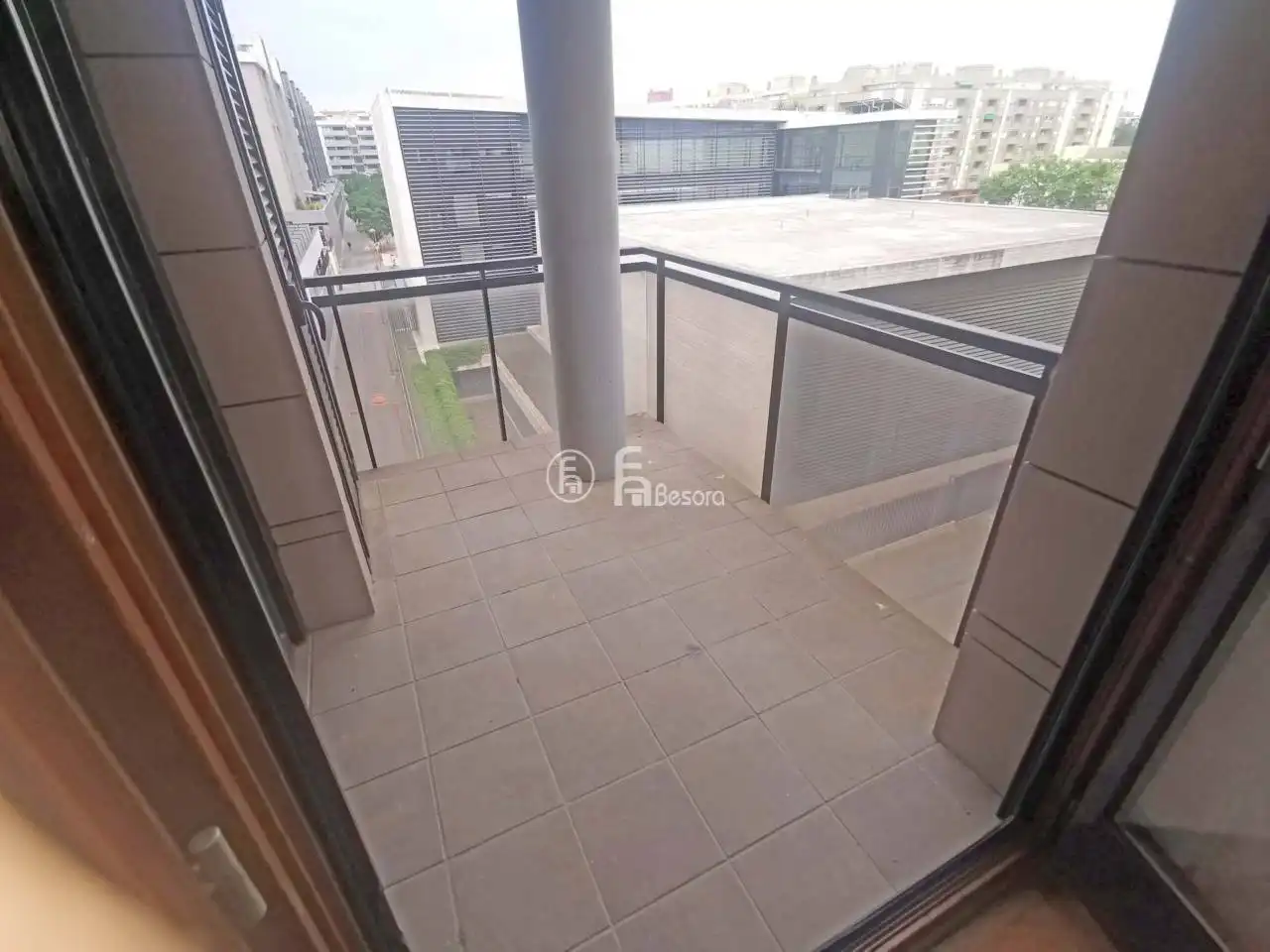 Balcony of Flat for rent in Lleida  with Air Conditioner, Heating and Parquet flooring