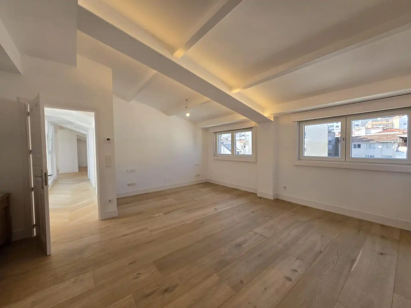 Sala de estar de Ático en venta en Vigo  con Calefacción y Terraza