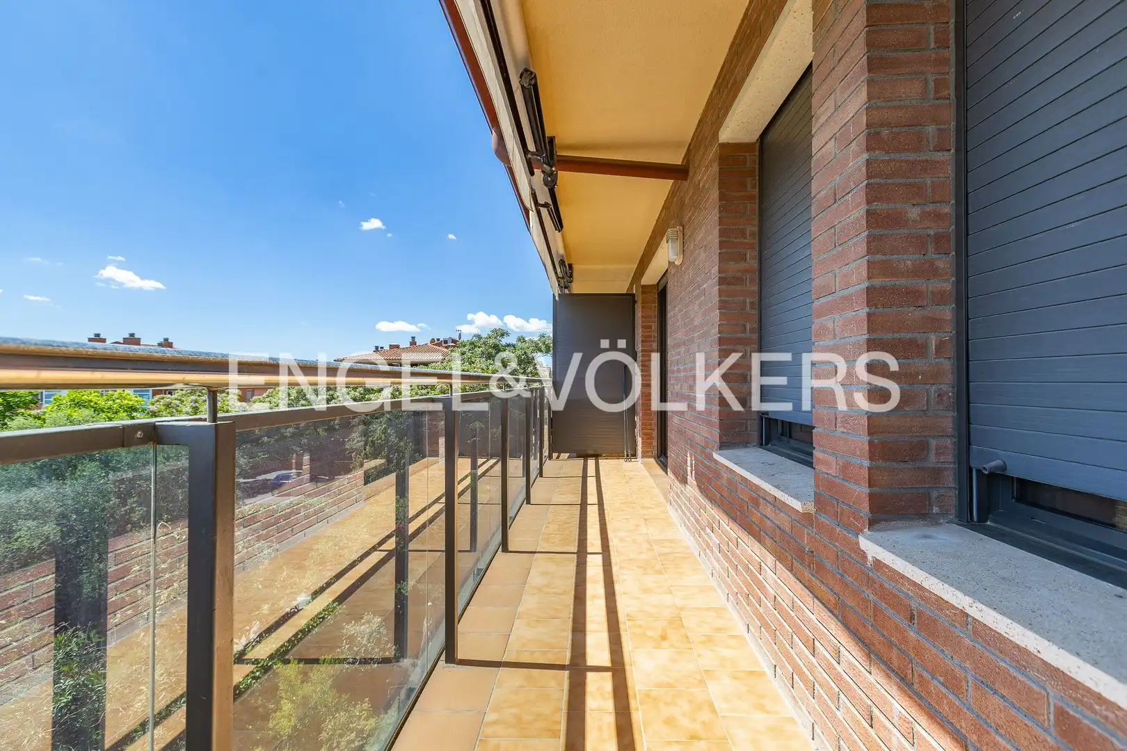 Terrace of Flat for sale in Sant Cugat del Vallès  with Heating, Private garden and Parquet flooring