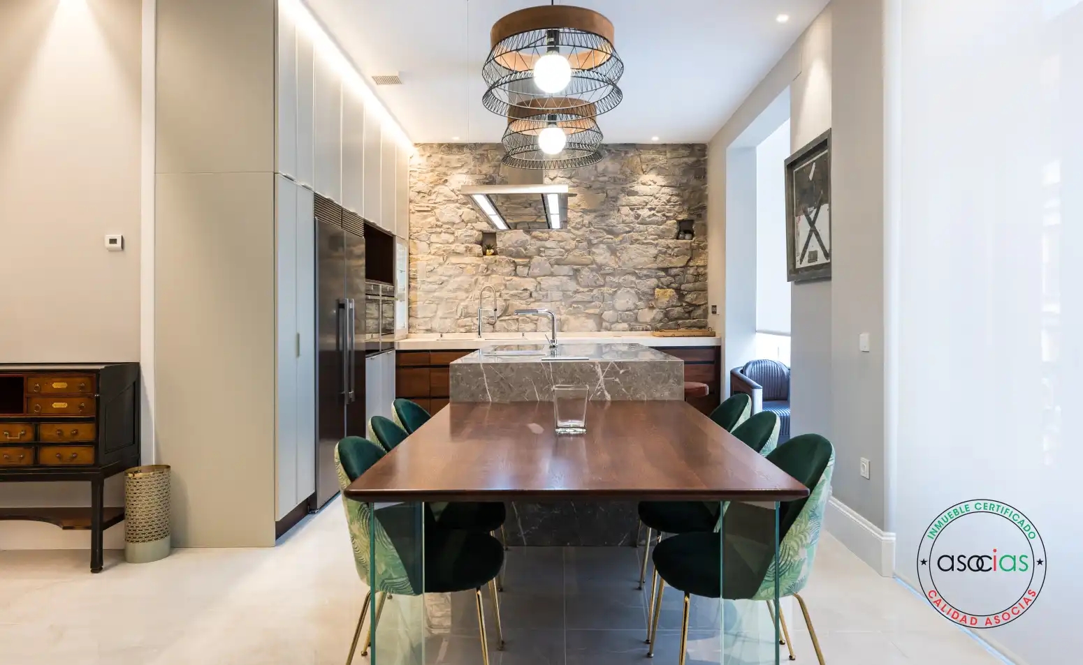 Esszimmer von Wohnung zum Verkauf in Gijón  mit Heizung