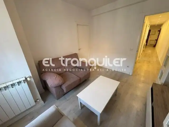 Living room of Flat for rent in Madrid  with Terrace and Furnished
