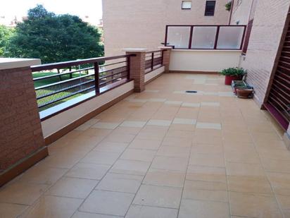 Terrace of Flat for sale in  Logroño  with Heating, Parquet flooring and Terrace