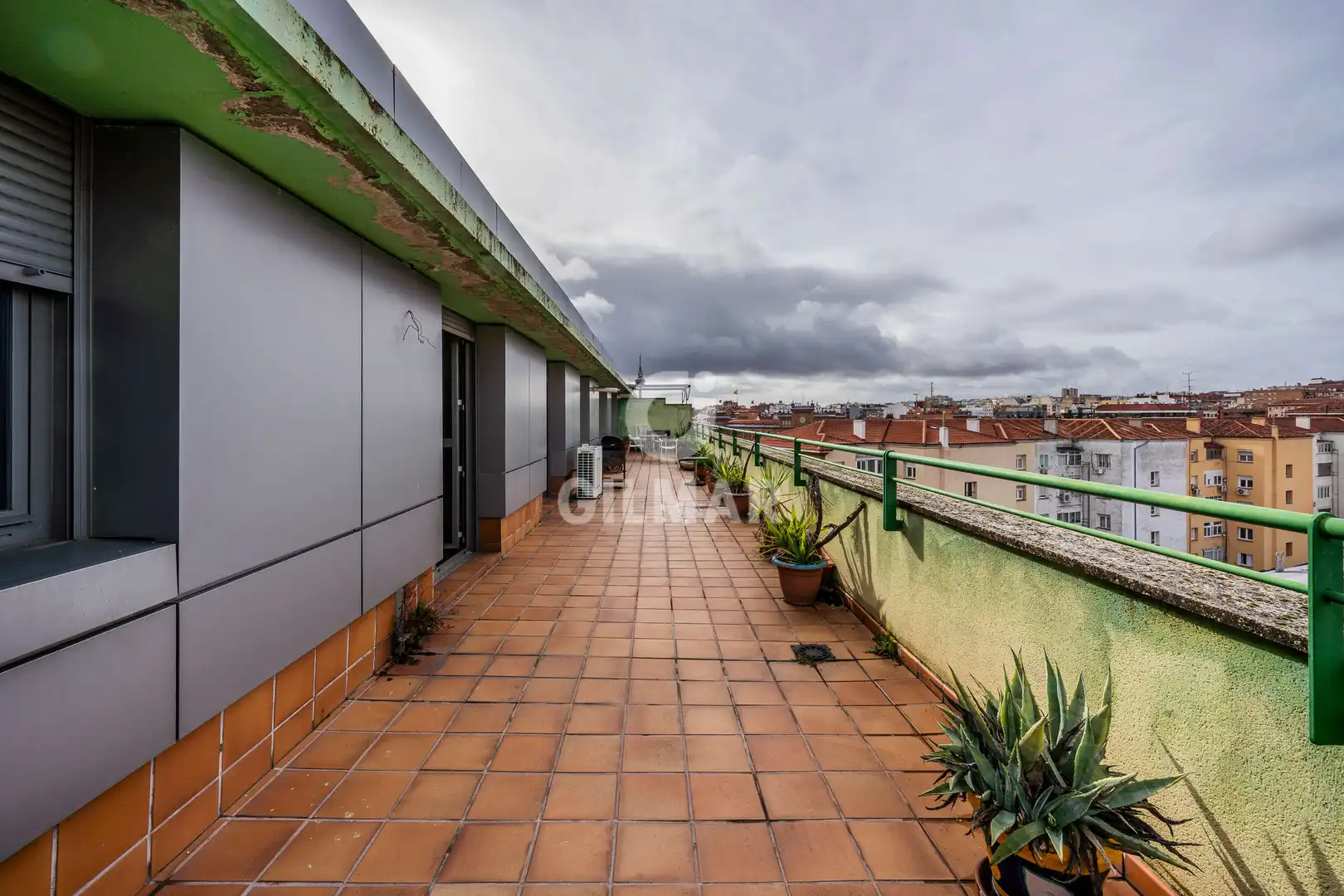 Terrasse von Dachboden zum Verkauf in Madrid mit Heizung, Privatgarten und Abstellraum