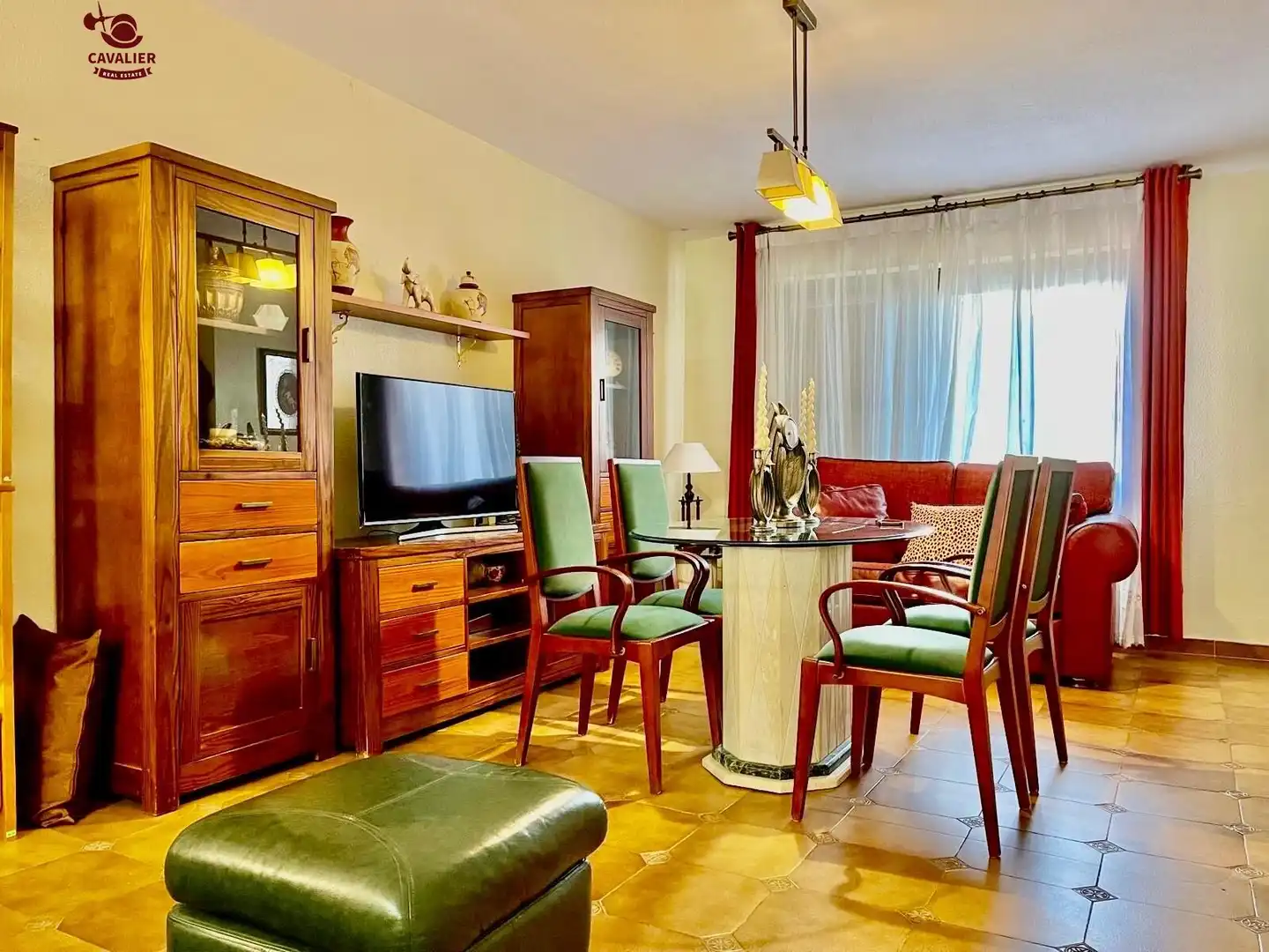Sala de estar de Casa adosada en venta en Los Molinos con Calefacción, Jardín privado y Terraza