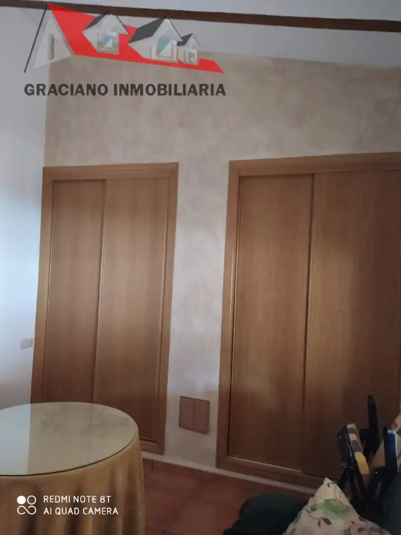 Dormitori de Casa adosada en venda en Villaverde de Guadalimar amb Aire condicionat, Jardí privat i Terrassa