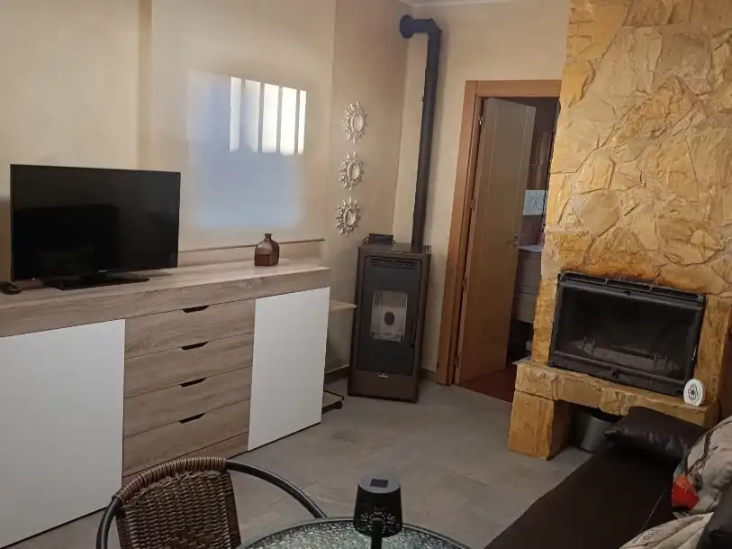 Sala de estar de Casa o chalet de alquiler en San Esteban de Gormaz con Jardín privado, Terraza y Trastero