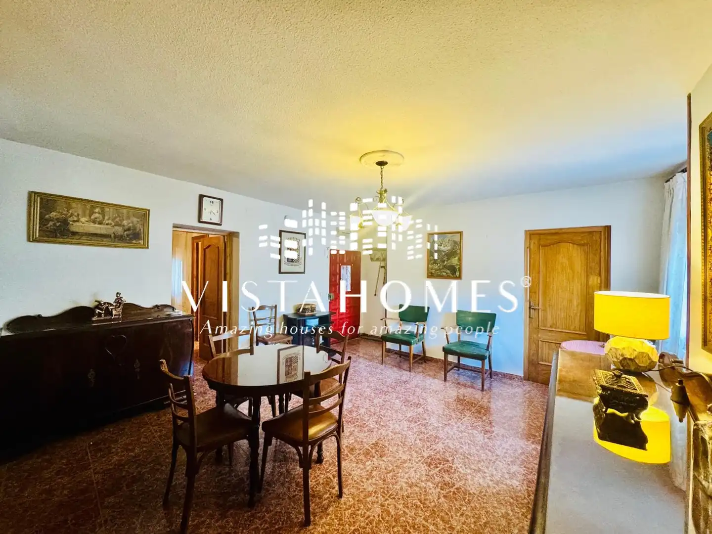Sala de estar de Casa adosada en venta en Chinchón con Calefacción, Jardín privado y Terraza