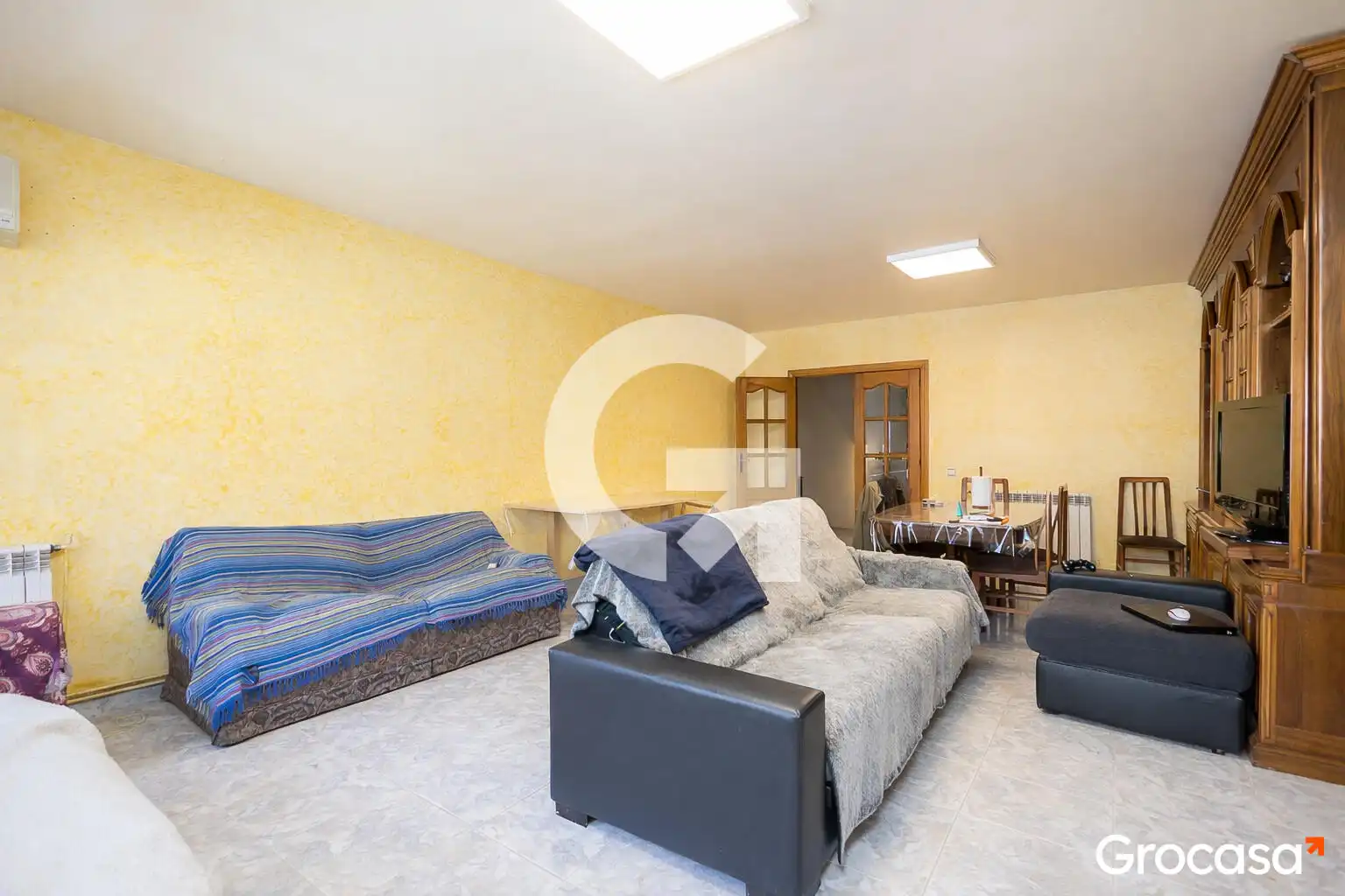 Sala de estar de Casa o chalet en venta en Vallirana con Aire acondicionado, Calefacción y Jardín privado