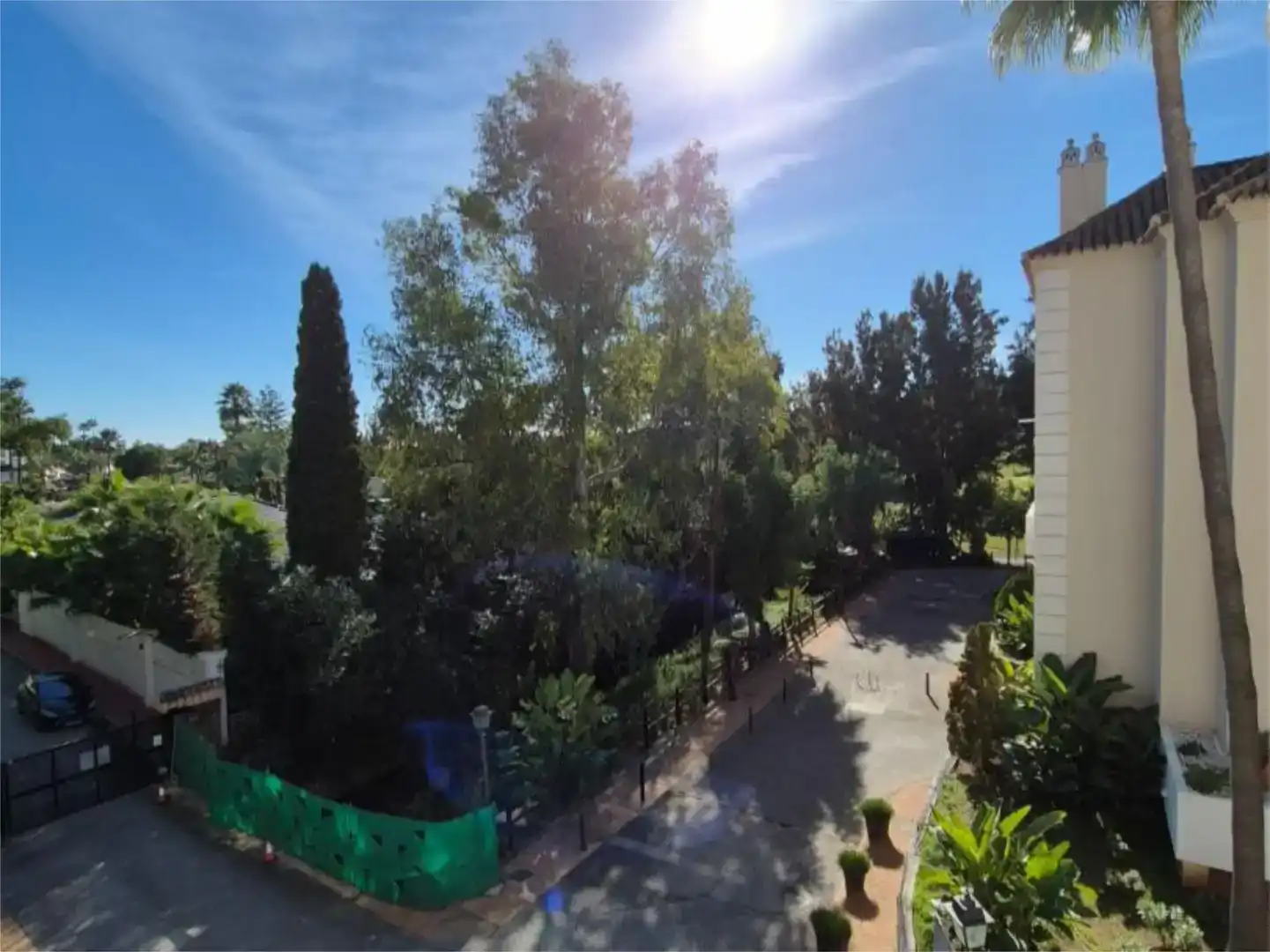 Exterior view of Flat for sale in Marbella  with Air Conditioner, Swimming Pool and Balcony