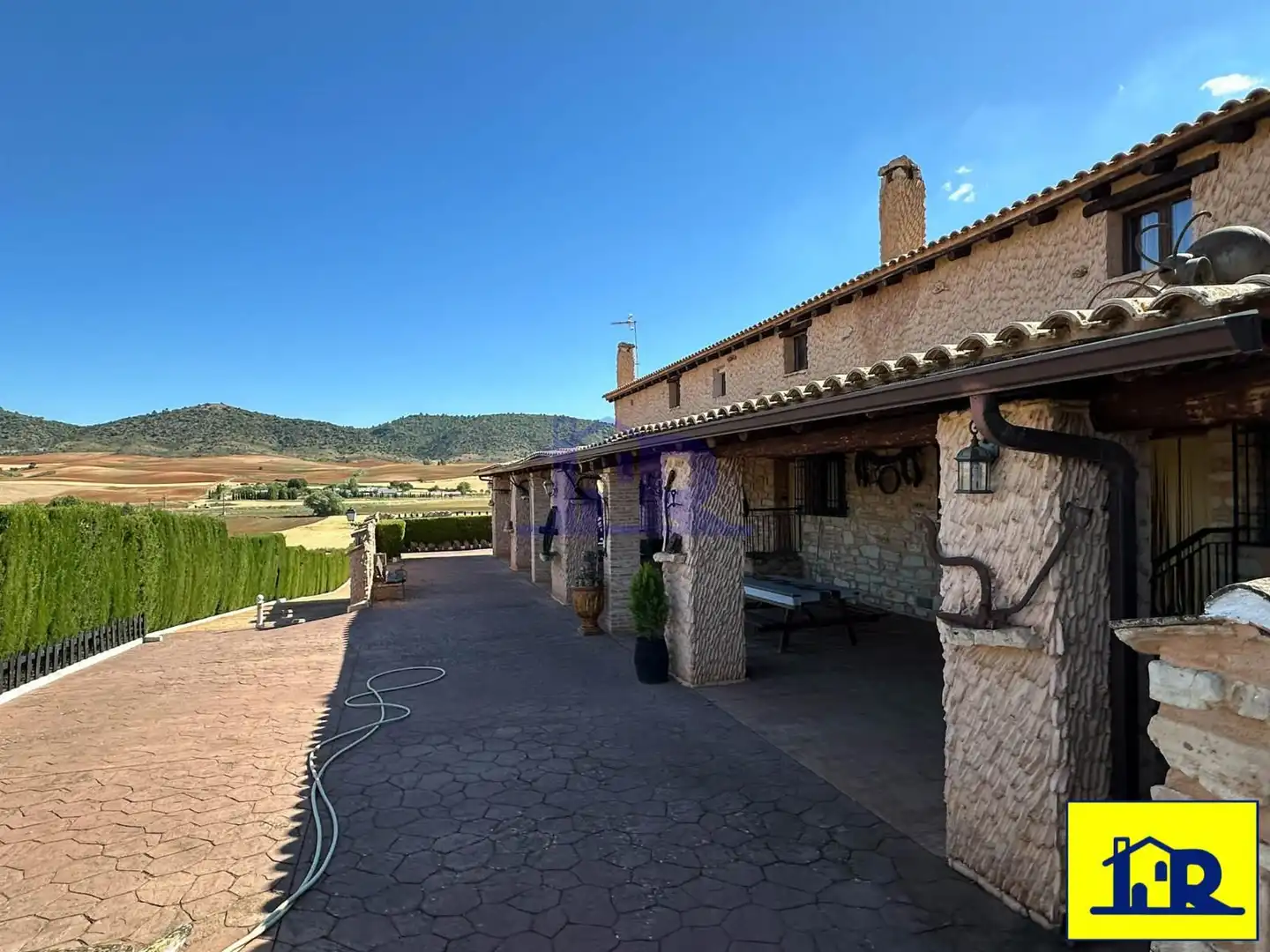 Garden of Houses for sale in Villar de Olalla  with Heating, Terrace and Storage room