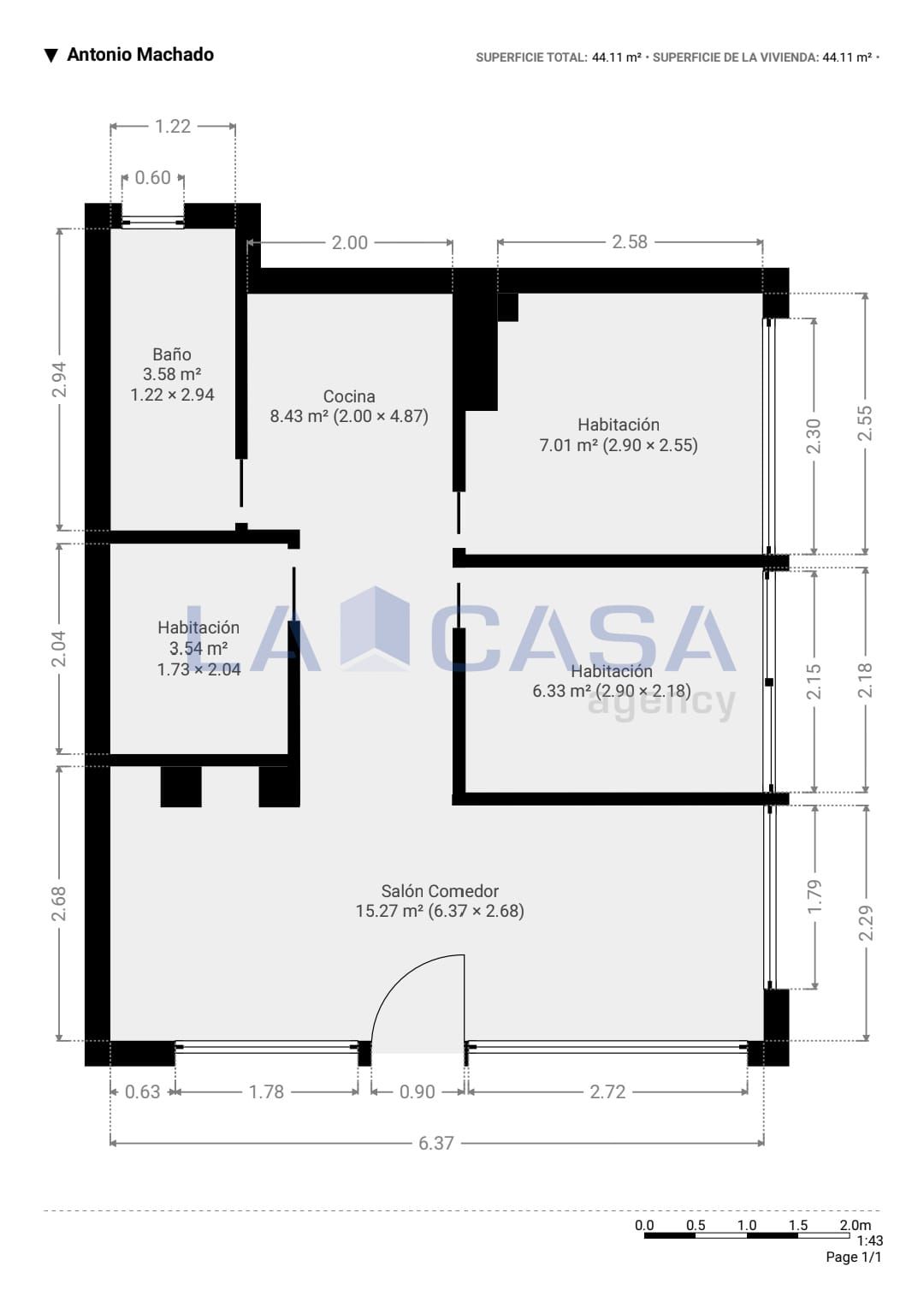 Piso en venta en Castelldefels