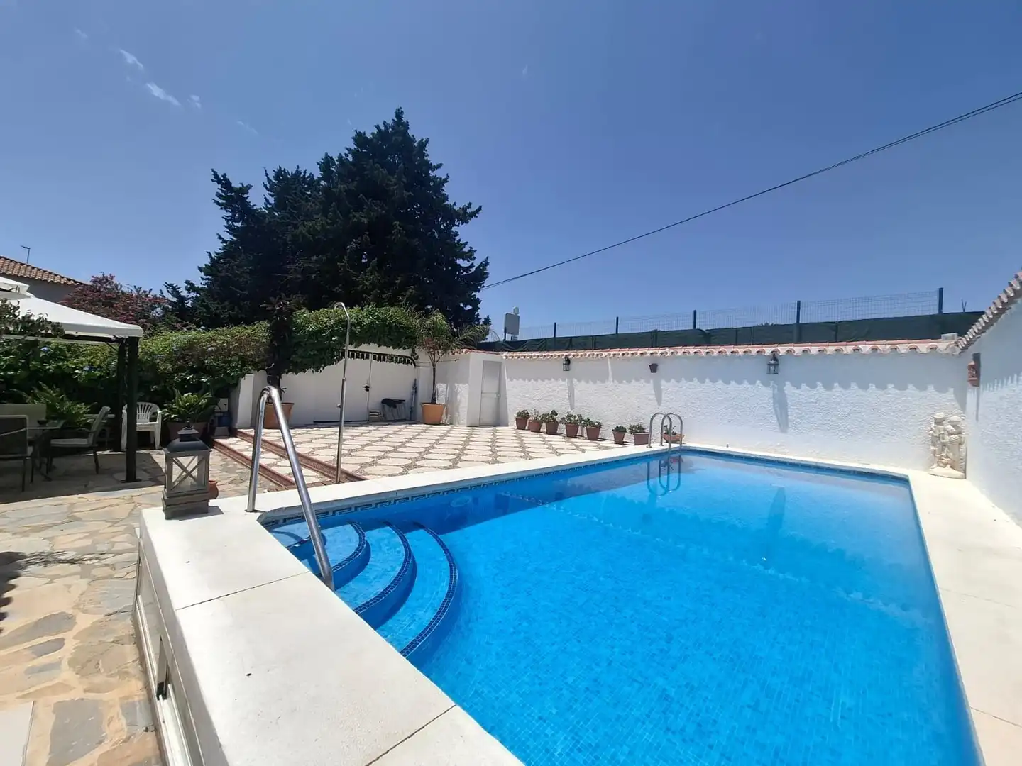 Swimming pool of Houses for sale in Málaga  with Air Conditioner, Private garden and Swimming Pool
