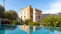 Vista exterior de Finca rústica en venda en Alella amb Terrassa i Piscina