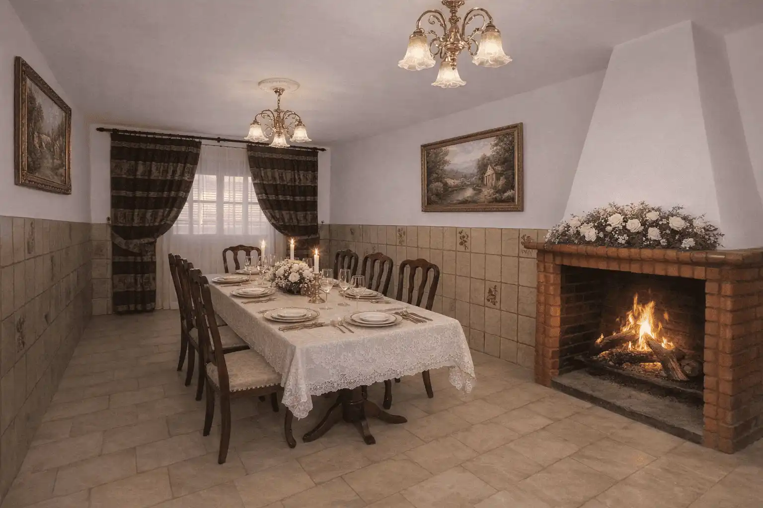 Comedor de Casa o chalet en venta en Sisante