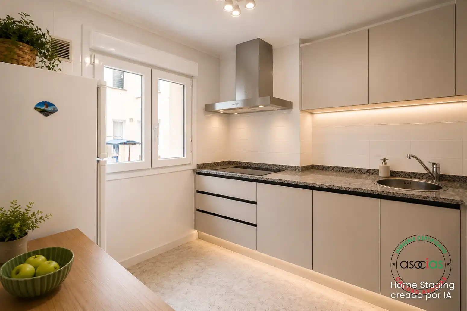 Cocina de Piso en venta en Gijón  con Parquet y Terraza